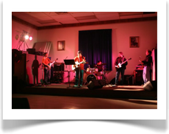 Sagatay performing in Sioux Lookout for CT Scanner Fundraiser